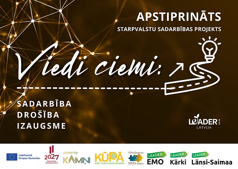 Apstiprināts starpvalstu sadarbības projekts „Viedi ciemi: sadarbība, drošība, izaugsme”!